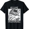 Become Ungovernable Funny Biting Hand Cat Meme Vintage T-Shirt(1)