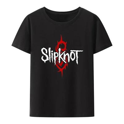 חולצות טי לנשים לשני המינים Slipknots מתכת כבדה חולצות כותנה התכוננו לסיור הגיהנום בגדי רחוב חדשנות חולצות טי עם שרוולים קצרים