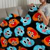 cartoon funny art Flannel warm soft plush blanket sofa living room hogar of G-gumball bedroom W-world travel gift home A-Amazing