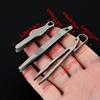 1Pc Mini Tweezers Small Tc4 Titanium Alloy Clip Portable Tweezers Nipper Edc Outdoor Tool Outdoor Pocket Maintenance Tool