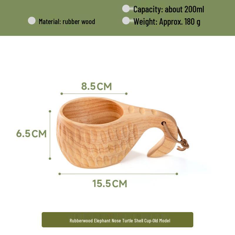 Ru Han Wooden Mugs Set