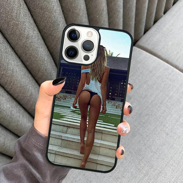 Sexy Girl Underwear Phone Case For iPhone 17 Air 16 15 14 plus 12 13 Pro max Soft Bumper Shell Cover coque
