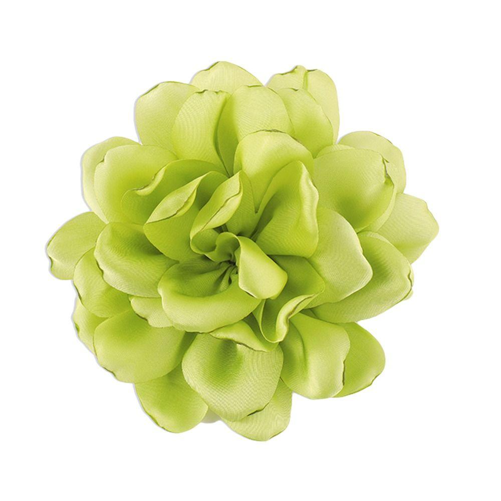 Vintage Fabric Rose Flower Pin-up Brooch Fashion 3D Flower Hair Pin New Romantic Rose Brooch