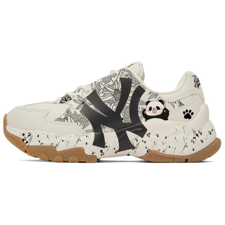 

MLB Big Ball Chunky Sneakers Unisex Low top White/Black 3ASHBCV4N-50CRS(Team56-) 38.5