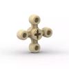 50pcs Buildings Blocks 32072 Technical Knob Cog Gear Wheel Bricks Collections Bulk Modular GBC Toys For Technical MOC