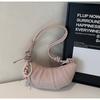 Trendy versatile dumpling bag women's spring new fashion simple shoulder bag high-end niche design women's bag