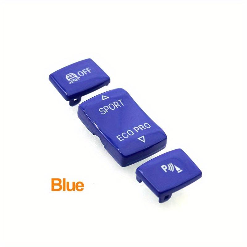 

3 шт. Автомобильная консоль ESP противоскользящий переключатель спортивные кнопки радарный датчик ключ крышка для BMW 1 2 3 4 серии F20 F21 F30 F34 F32 F36 2012-2019 синий
