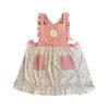 Pure Cotton Sweet Princess Style Apron with Pockets - Stain-Proof Waist Apron for Home Use