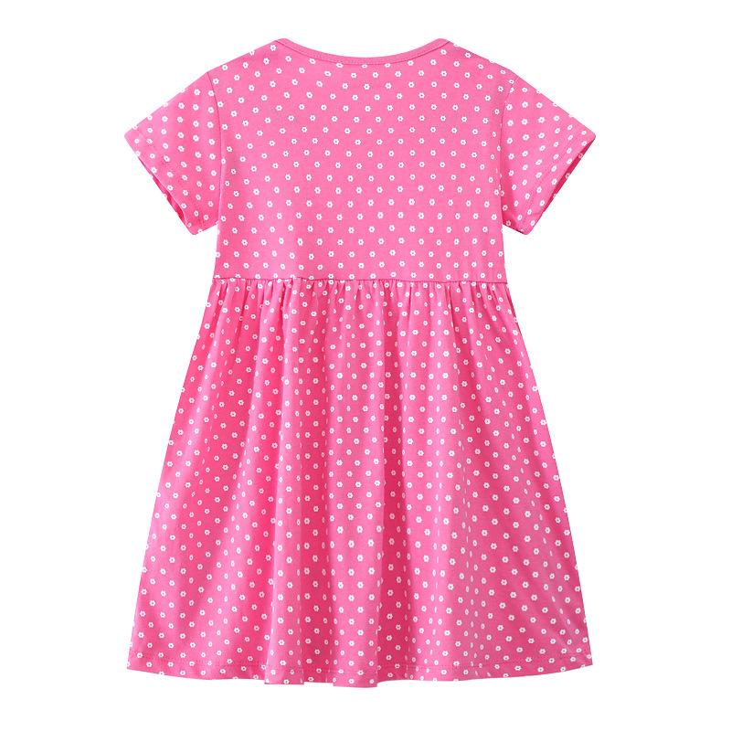 Girls' Dress Spring 2025 New Fashionable Princess Dress Stylish Children's Dress