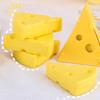 Cheese Shape Eraser Cute PVC Erasers for Kids Students Fun Classroom Prize School Supply for Kindergarten Party Favors