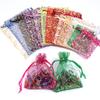 10pcs Drawstring Organza Bags Colorful Jewelry Packaging Bags For Wedding Party Birthday Christmas Gifts Candy Pouches Wholesale