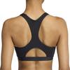 Adidas TRN OPTIME Essentials Medium Support Sports Bra for CI156 XS 3-Stripes Women, Black/White (KB4383)