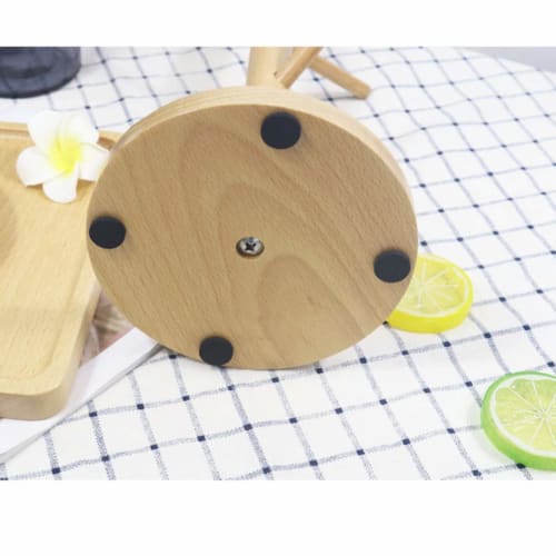 OUNONA Wooden Glass Holder, Cup Stand, Drainer, Kitchen, Bathroom, Mug Tree, Mug Rack, Cup Storage Stand, Stylish Kitchen Storage with 6 Hooks