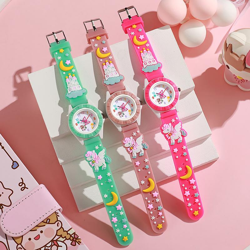 Cartoon Anime Children Watch Silicone Strap Watches for Student Quartz Wristwatch