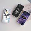 LO44 Fourth Wing Dragons Soft Shell Transparent Phone Case for Motorola Moto G7 G8 G9 G84 G85 G73 G24 G15 Z2 Play Power Plus