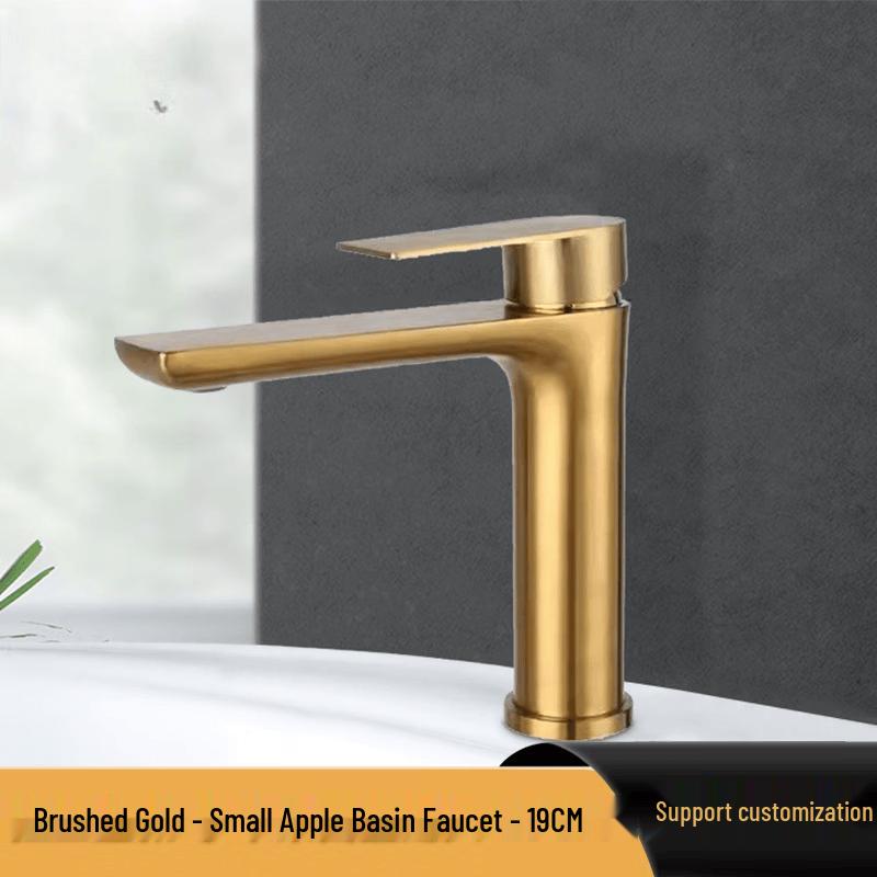 Lantuan Honeycomb Stainless Steel Hot & Cold Basin Faucet