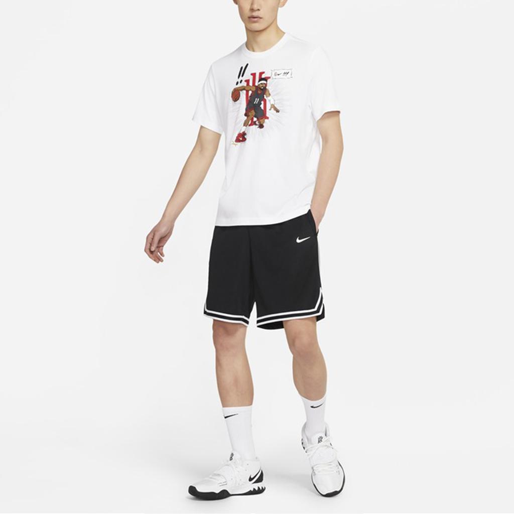 Nike Seasonal Logo Tee Basketball Print Short Sleeve T-Shirt Men Tops White DD0780-100