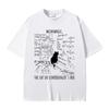 Nel frattempo Il Gatto nella Scatola di Schrödinger Divertente Meme T Shirt Uomo Donna Casual Cotone Vintage Tshirt Moda Maschile T-shirt Oversize