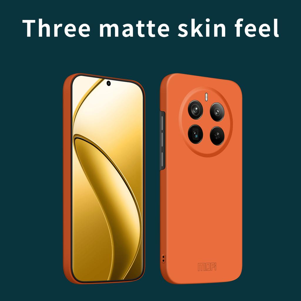 MOFI JK Qin Series For Realme 12 Pro 5G/12 Pro+ 5G Case TPU+Acrylic Skin-touch Phone Cover