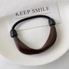 Ponytail, fake hair tie, hair band, scrunchie, hair elastic