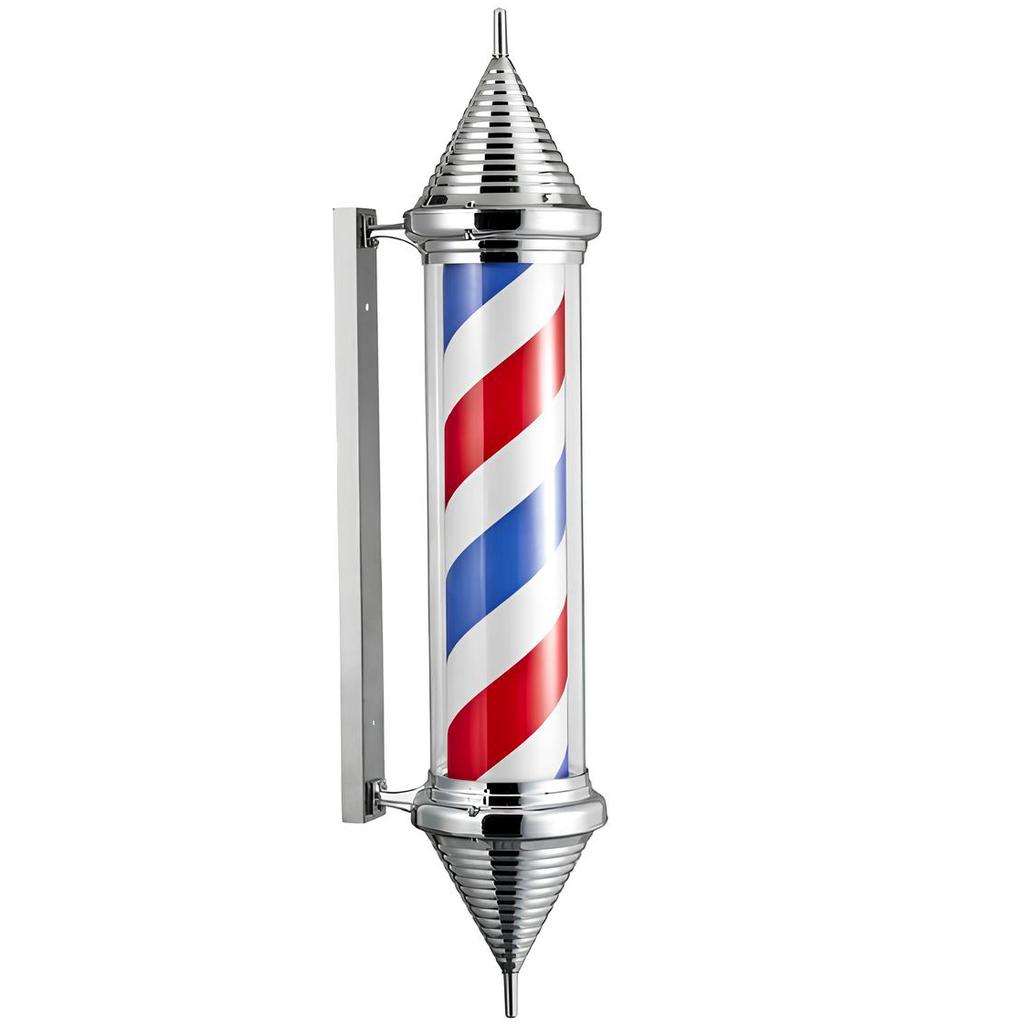 Ceiling pillar LED lamp barber barber barber sign advertising salon 103cm