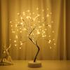 20 Inch Tabletop Bonsai Tree Light, Touch Switch 108 LED Lamp, Copper Wire Light