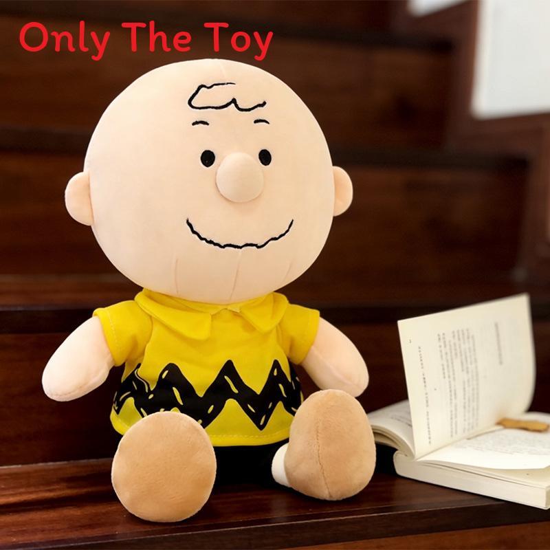 Peanuts Charlie Brown Plush Toy Cartoon Stuffed Animal Gift For Kids And Fans 40cm