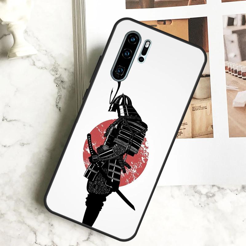 Samurai For Huawei Nova 12i 12s 11i 8i Y73 Y72 Y61 Y91 Y90 Y70 Y60 9 10 SE P30 P40 Lite P60 Pro Case