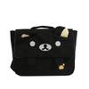 2025 New Large-capacity Super Cute Japanese Cute College Bear Embroidery Pattern Student Bag, Backpack