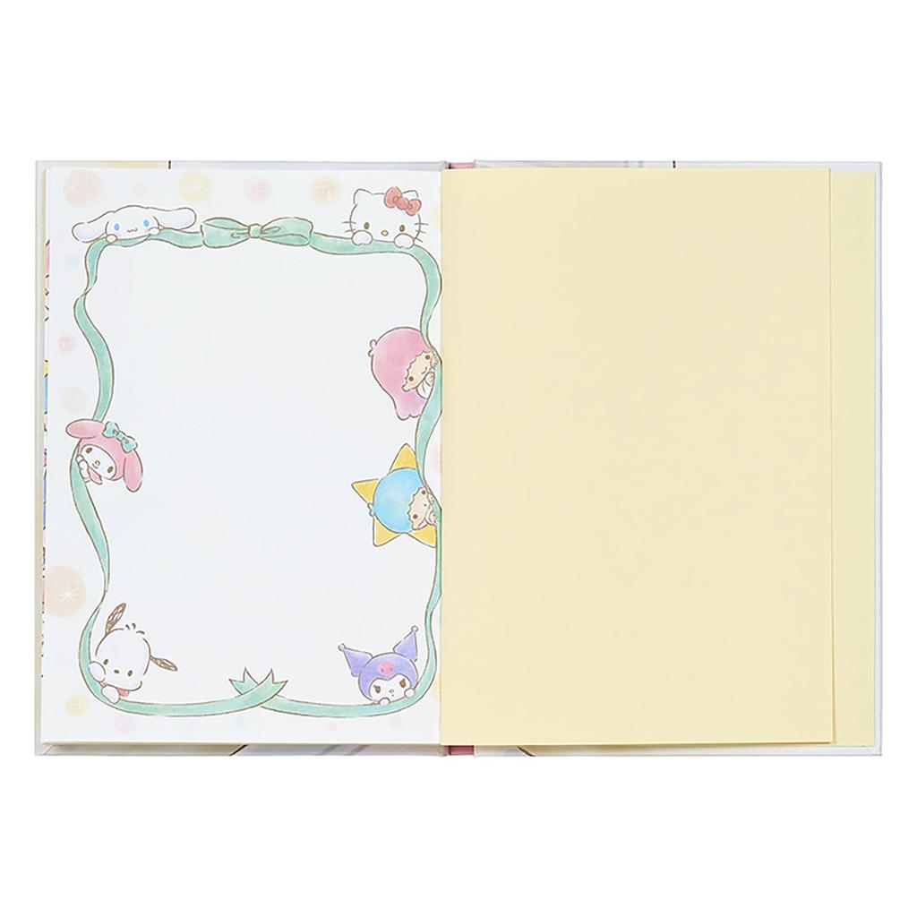 Sanrio Cheering Sanrio Characters Picture Book Watching Over Everyone Message Card 656437 (SANRIO)
