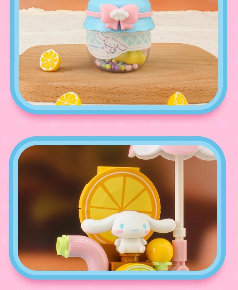 Sanrio Family Mermaid Building Blocks - Bobo Jam Blind Box Gift for Girls