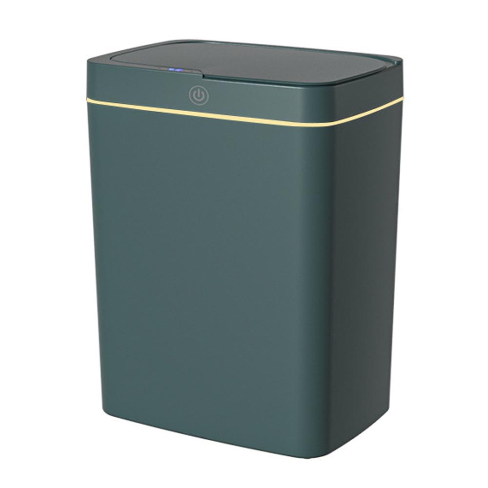 18L Smart Trash Can with Induction Lid and Long-Lasting Battery for Living Room