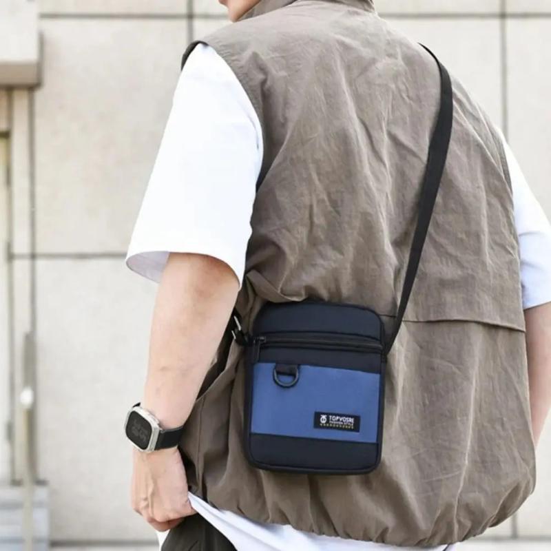 Heren Schoudertas Oxford Stof Waterdicht Grote Capaciteit Crossbody Tas Messenger Tas Outdoor Casual Lichtgewicht Enkele Schouder Crossbody Tas