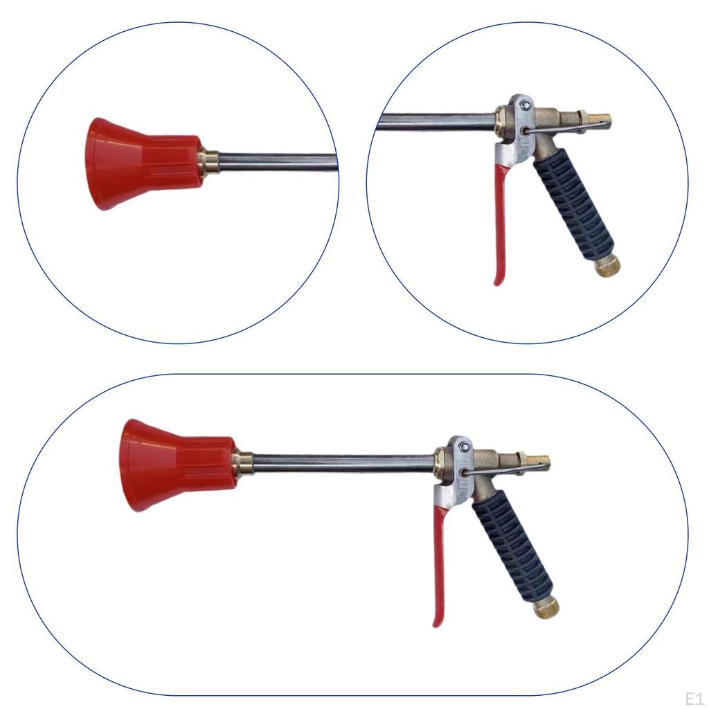 High Pressure Water Spray Adjustable Mist Sprayer Hose Nozzle