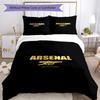 Arsenal Nevresim Takımı Nefes Alabilen Yorgan Kılıfı ve Yastık Kılıfları Yatak Odası için Dekoratif Nevresim Ev Dekorasyonu Doğum Günü Hediyesi