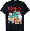 Funny Cute Rudolph The Red Nosed Reindeer Christmas Adult Kid T-Shirt