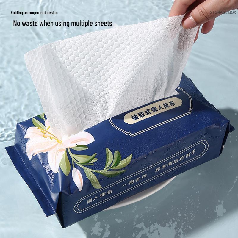 Thickened Disposable Kitchen Rags - Non-Stick Oil Wiping Cloths