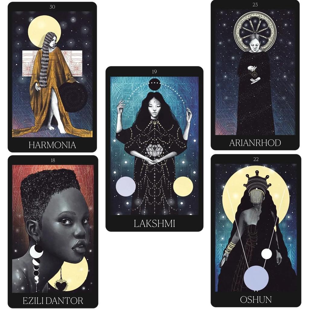 Kancharo Oracle Card Tarot Card Reading Myths Includes Japanese Oracle Card Basic Instructions Pouch 50-Card Set, [Feminine Oracle], & (Authentic)