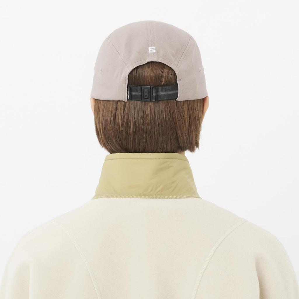 SALOMON LOGO 5 PANEL Outdoor ETHEREA Cap, Unisex, L/XL Sizes, LC2681900,