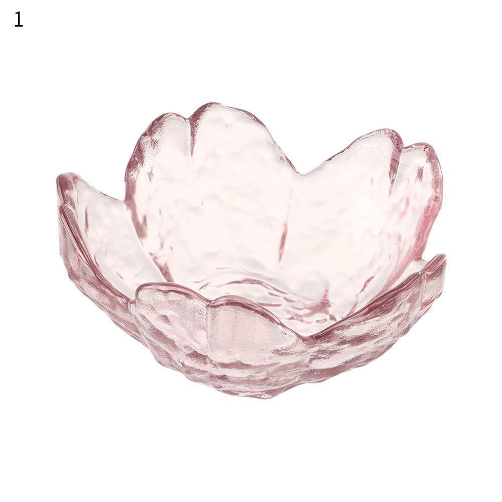 

Vinegar Dish Tableware Cherry Blossom Oil Saucer Bowl Seasoning Plate Small Glass Dish Sauce Bowl 1