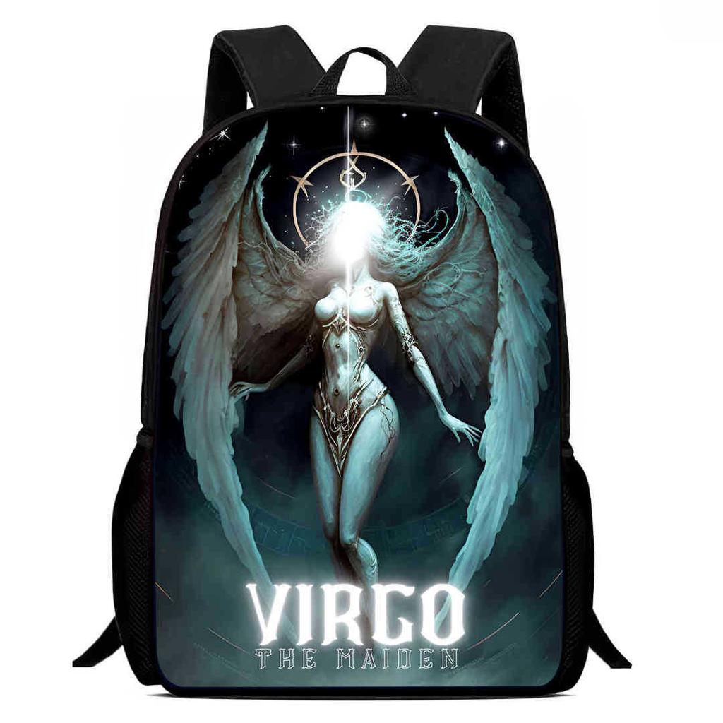 12 Sternbilder Schultasche High Definition Multifunktion Oxford Leichter Rucksack Haare