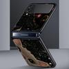 Cute Cat Hard PC Phone Case For Samsung Galaxy Z Flip 7 6 5 4 Black Cover For Galaxy Z Flip 3 Foldable Shell Fundas Capas Coque