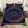 Constellation Duvet Cover Sun Moon Zodiac Astrology Bedding Set Spiritual Gifts For Women Teens Girls