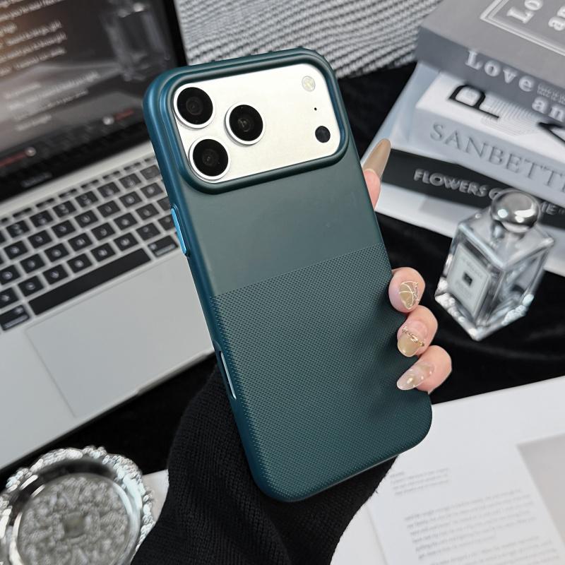 Original Dotted Pattern Phone Case for iPhone 17 16 15 14 13 12 11 Pro Max Shockproof Matte Internal Flocking Soft Back Cover