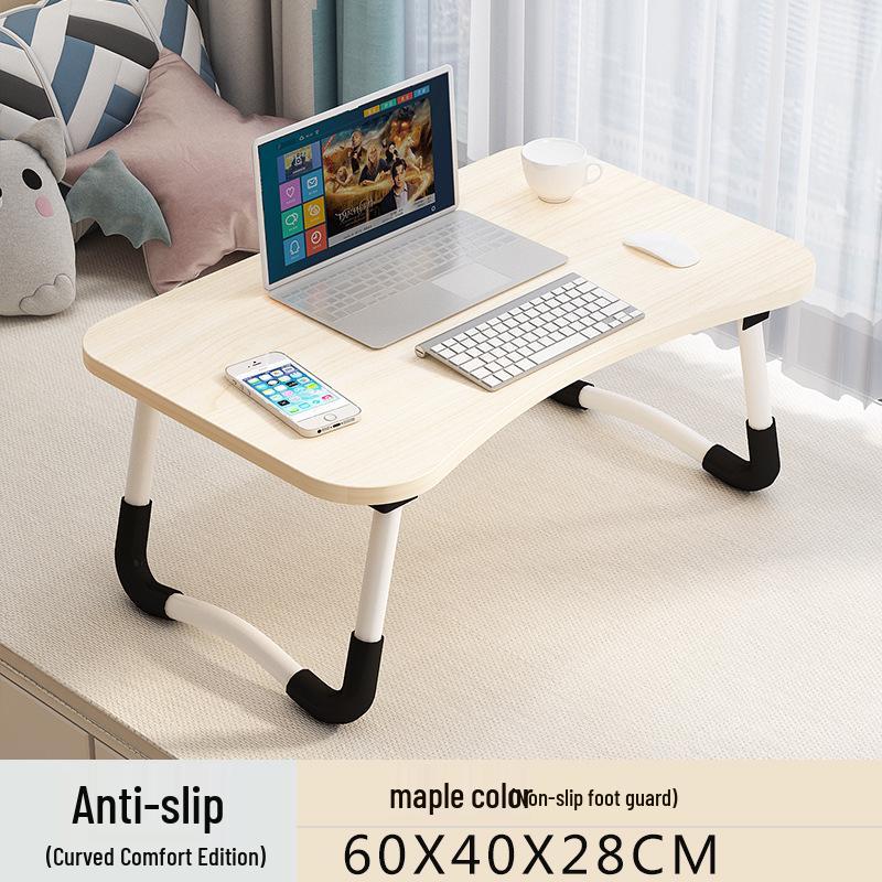 Foldable Laptop Bed Table - Portable Desk for Dorms and Lounging