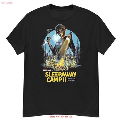 Sleepaway Camp II Unhappy Campers Kult Slasher Film Fan Art T-Shirt Vintage Gewaschen Leicht Weich Dehnbar Streetwear Mann