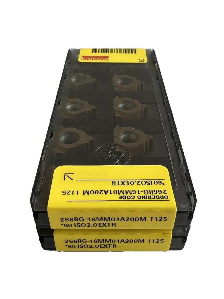 Original Sandvik / 266RG-16MM01A200M 1125 /Carbide CNC Blade 10 PCS