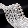4/6/8/10/12mm Natural White Shell Pearl Beads Round Loose Spacer Beads For Jewelry Making DIY Bracelets Necklace Accessories