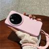 Applicable To Xiaomi Mi 11 Ultra Mobile Phone Case SPro New High-end Liquid Silicone Wristband Lanyard Anti-drop  Cover