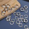 Metal Eyelet Grommet Ring Set 100 Sets 6/8/10mm with Installation Tool for DIY Curtain Making Awning Repair